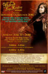 Nefesh live in Austin, 6/5/16, 2pm